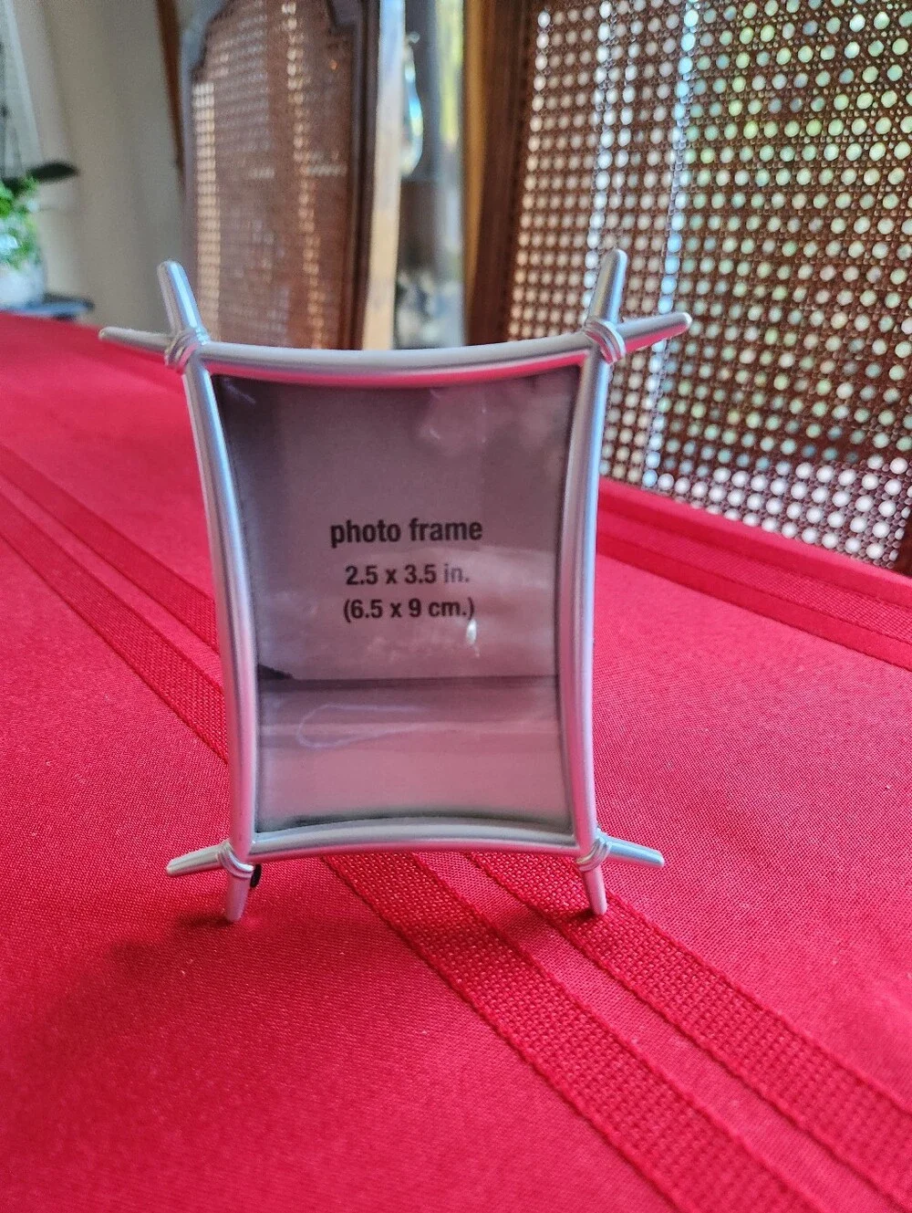 Silver Curved Mini Photo Frame - Home Accents